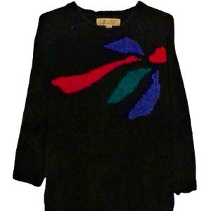 VTG Karen Scott Pullover Sweater 80s 90s vintage L